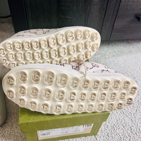 Gucci Garde Canvas GG Crystal Sneakers – Multicolor 1977| Size 39 (US 9) - Picture 6 of 9